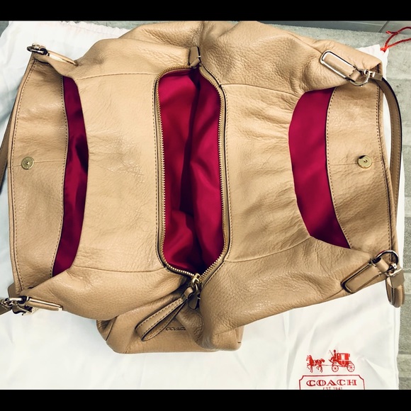 “COACH” Shoulder bag. PERFECT CONDITION - ORIGINAL DUSTBAG - CARE INSTRUCTIONS - Picture 9 of 13